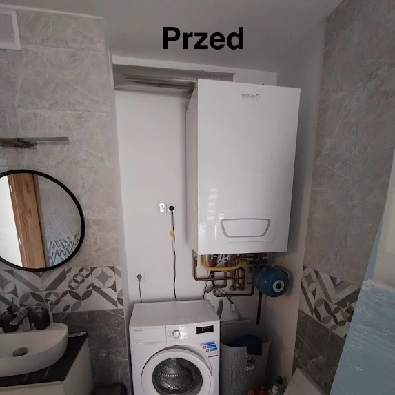 Meble łazienkowe na wymiar - przed