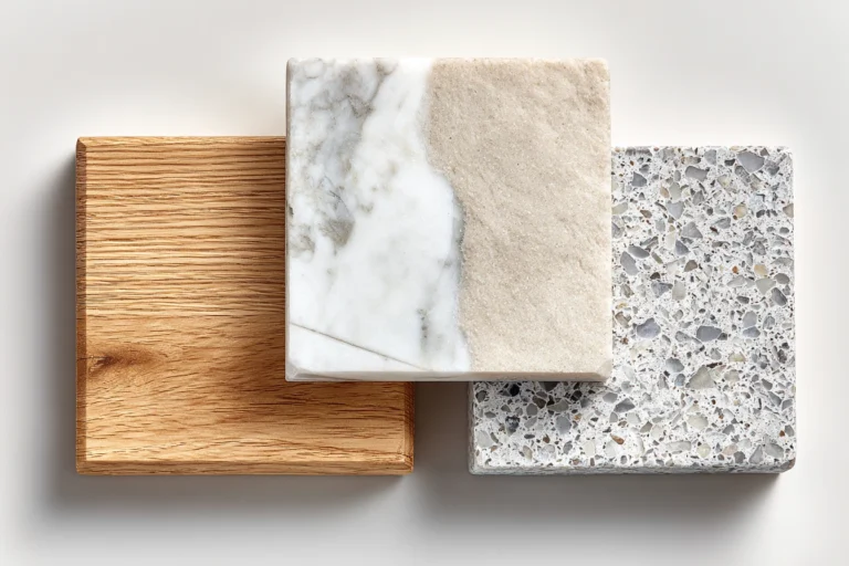 Blaty w łazience – drewniany, kamienny czy konglomerat